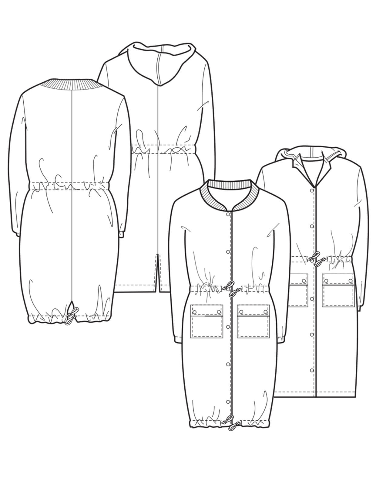 PDF Pattern - Utility Coat | The Makers Atelier