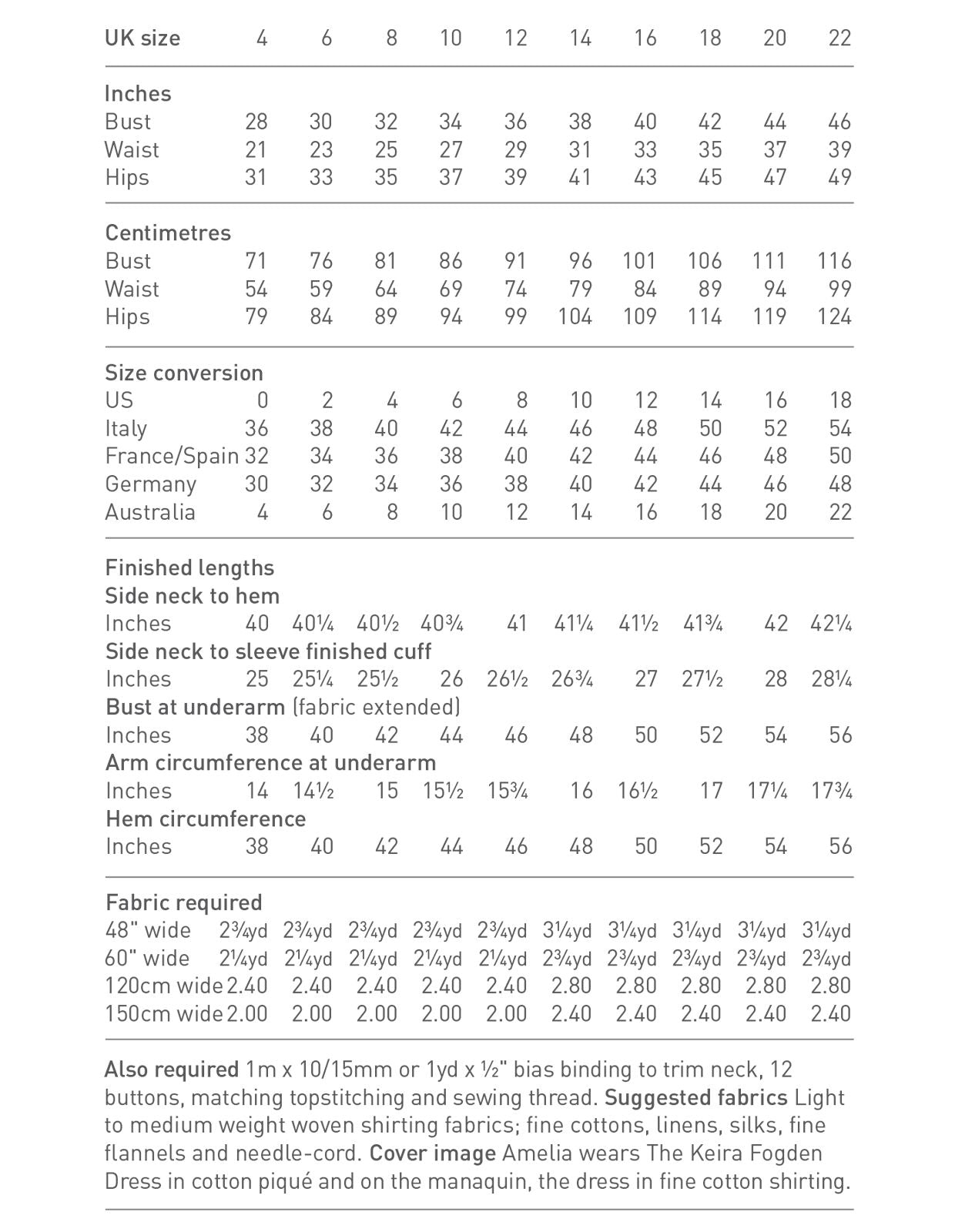 PDF Pattern - Keira Fogden Dress | The Makers Atelier