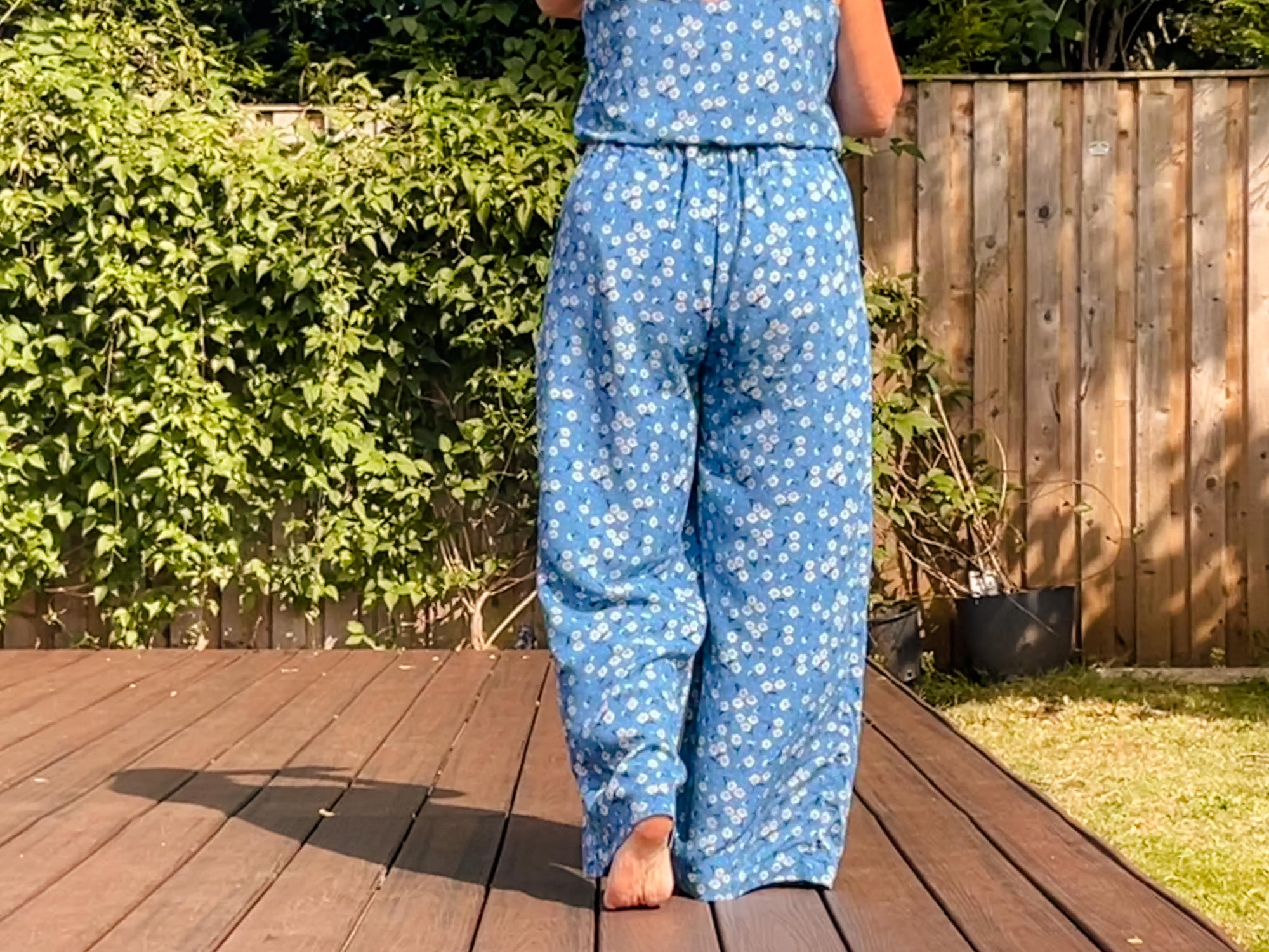 PDF Pattern - Waratah Wide Leg Pants - Teen | Waves & Wild