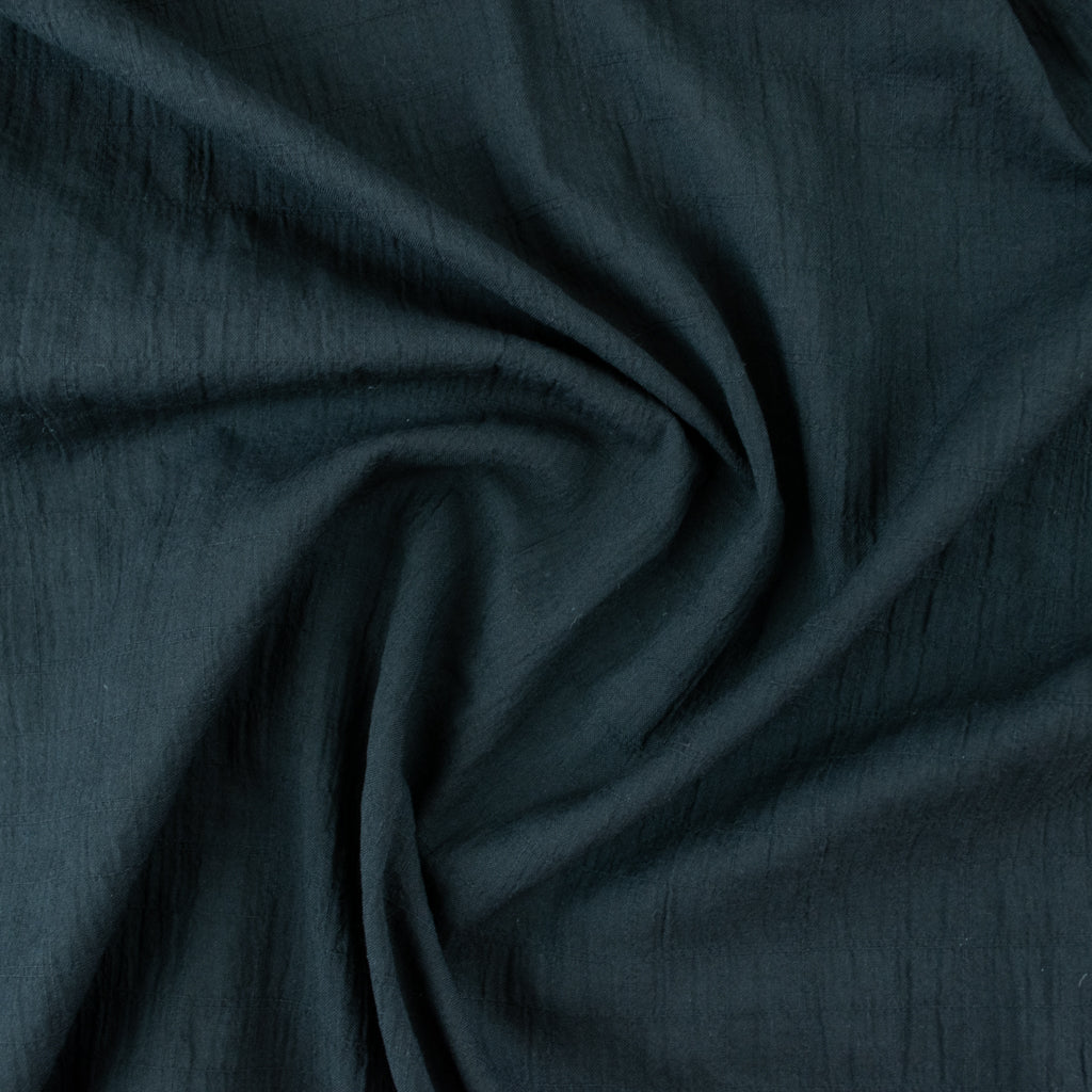 Textured Cotton - Black