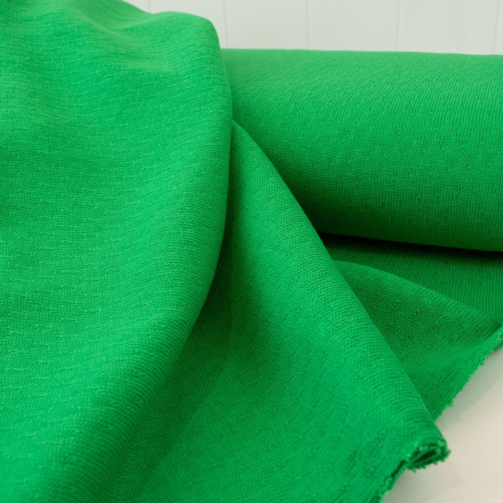 Cardigan Knit - Grass Green