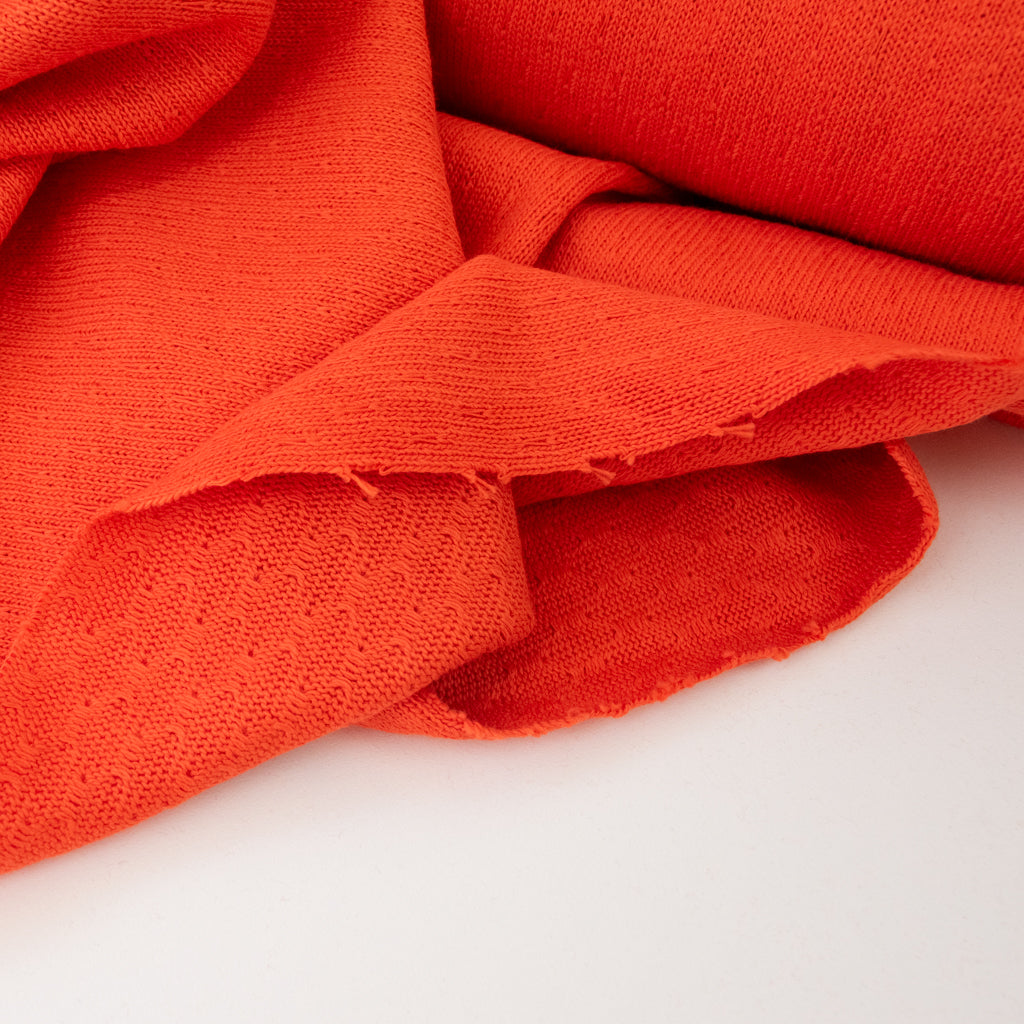 Cardigan Knit - Tangerine