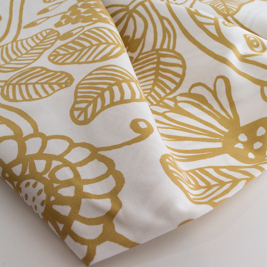 Marimekko - Tiara - Organic Cotton - Gold