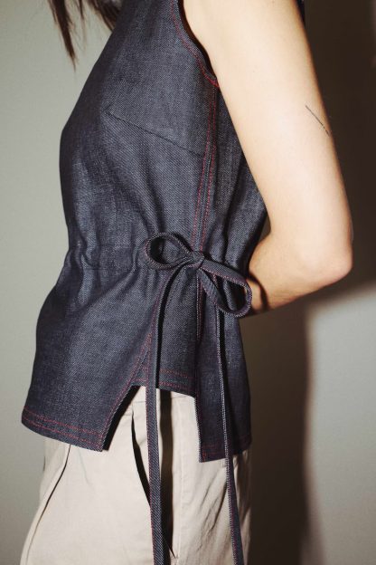 PDF Pattern - Tie Waist Blouse | Puff and Pencil
