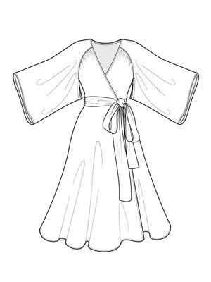 PDF Pattern - Trina Dress and Blouse | Victory Patterns