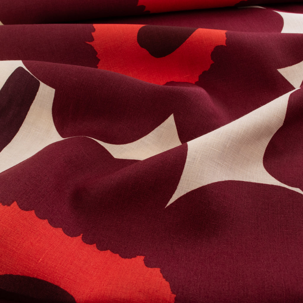 Marimekko - Unikko - Linen - Wine