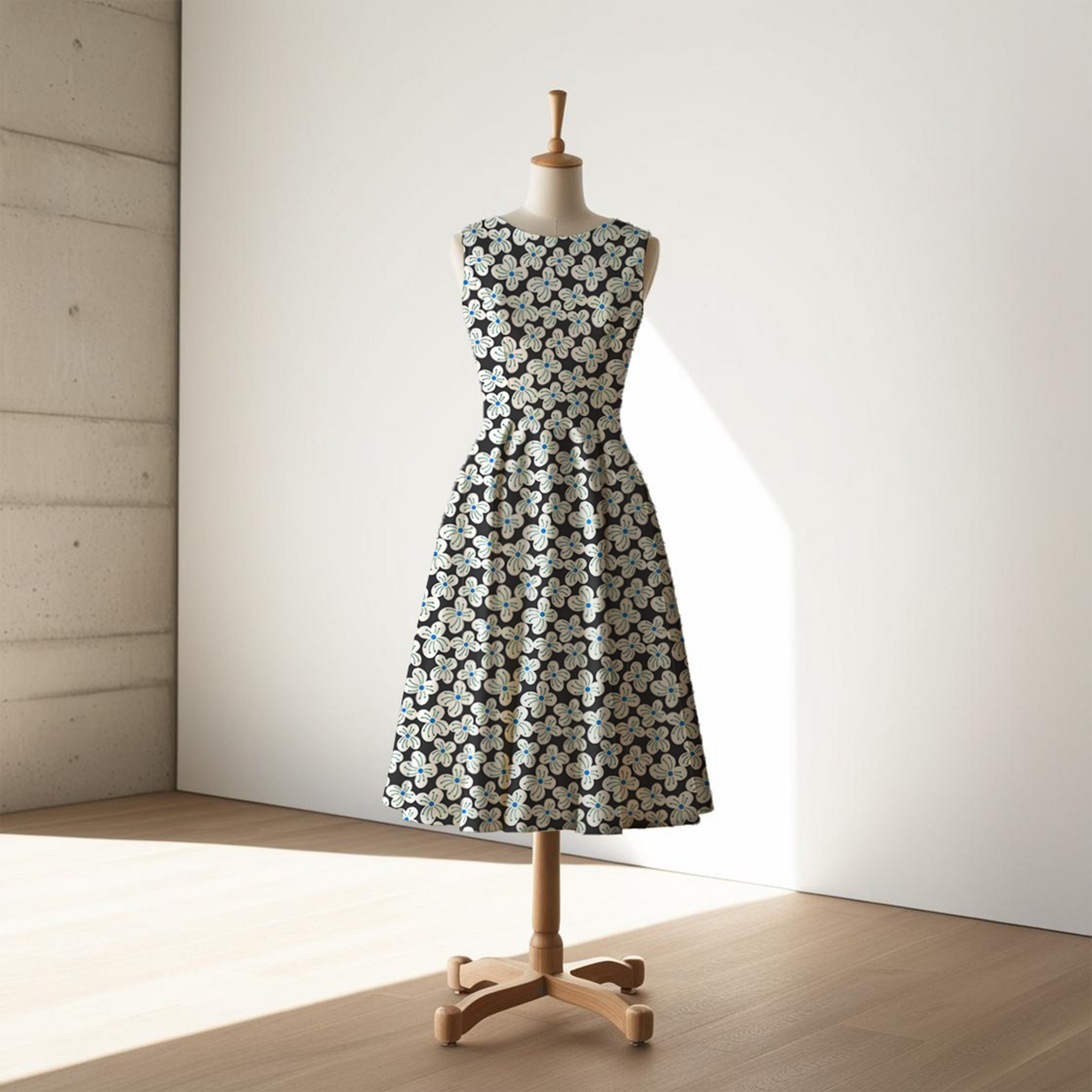 Jessica Nielsen - Cotton Viscose Twill - Daisies