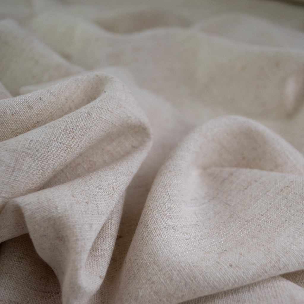 Viscose Linen Noil - Natural