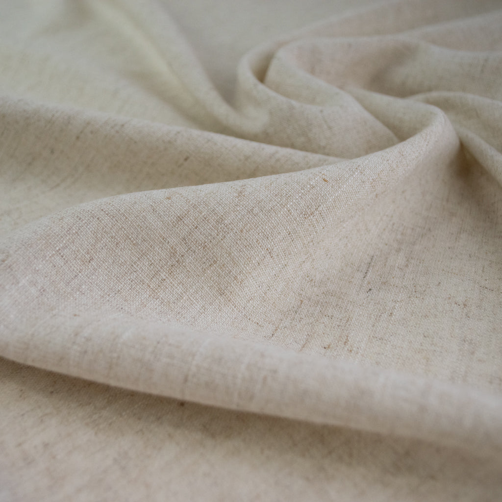 Viscose Linen Noil - Natural