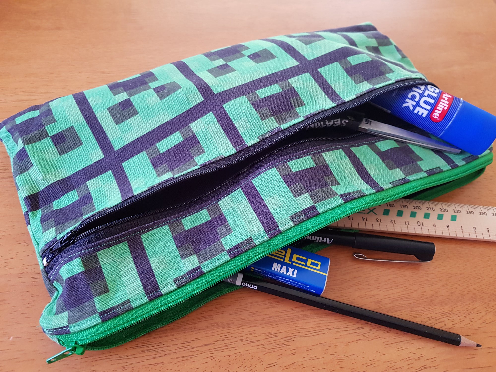 PDF Pattern - Double Cool Pencil Case | Waves & Wild