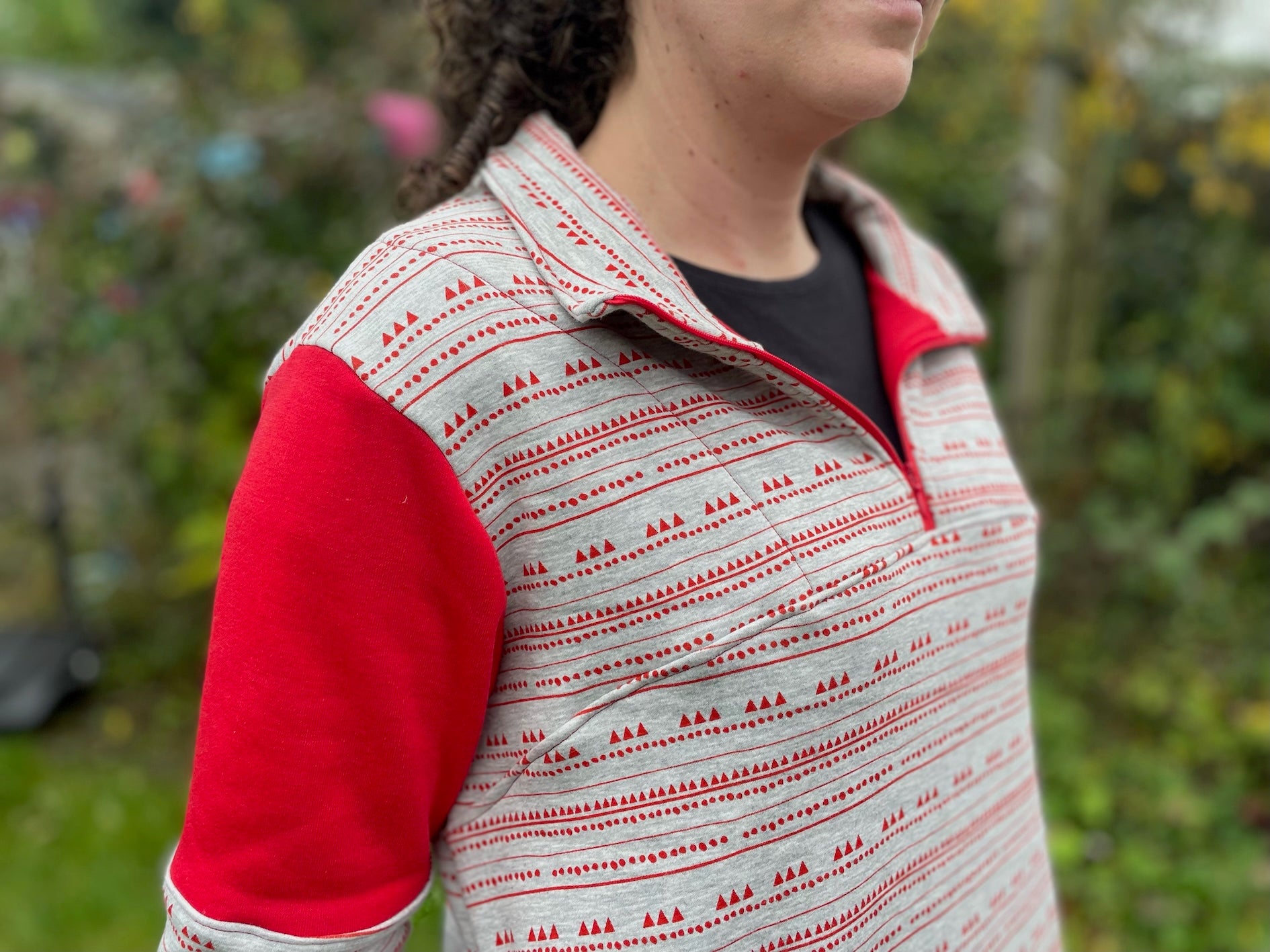 PDF Pattern - Quokka Quarter Zip Top - Adult Female/Curve Fit | Waves & Wild