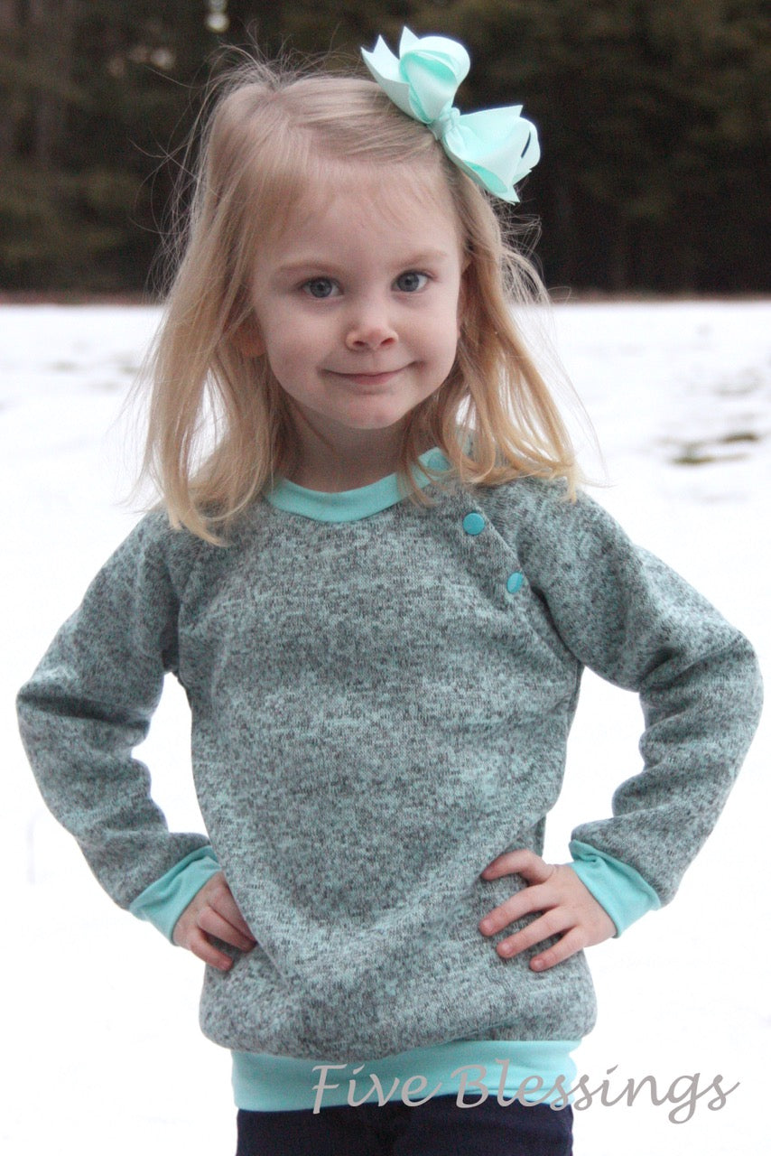 PDF Pattern - Adventurer Raglan Sweatshirt | Waves & Wild