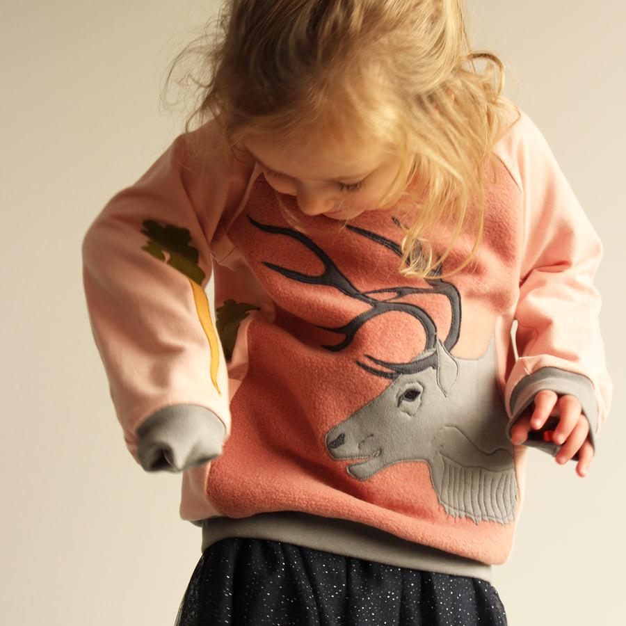 PDF Pattern - Beep Beep Raglan Sweatshirt | Waves & Wild