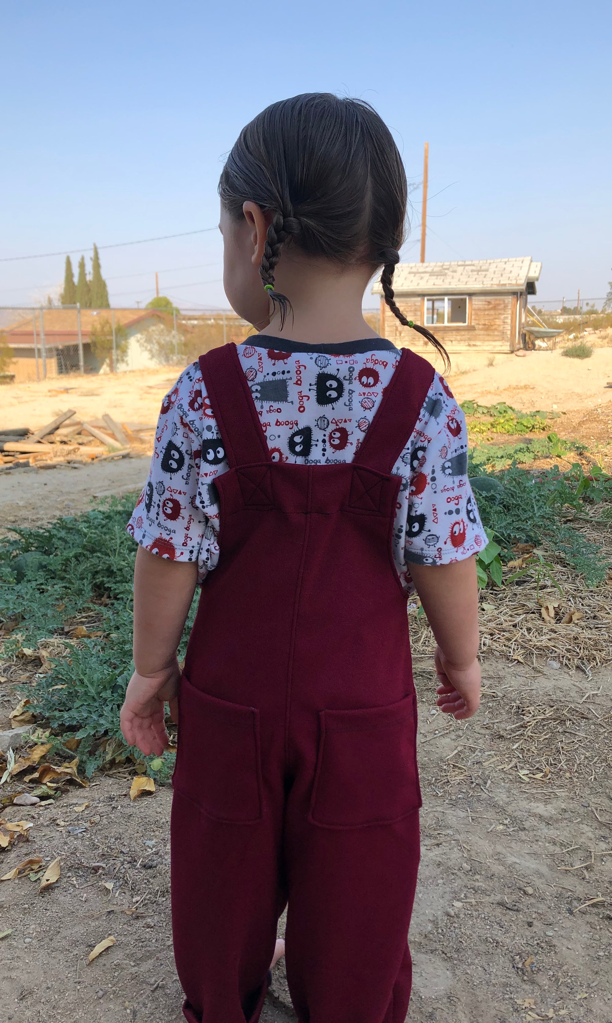 PDF Pattern - Heyday Dungarees - Child | Waves & Wild