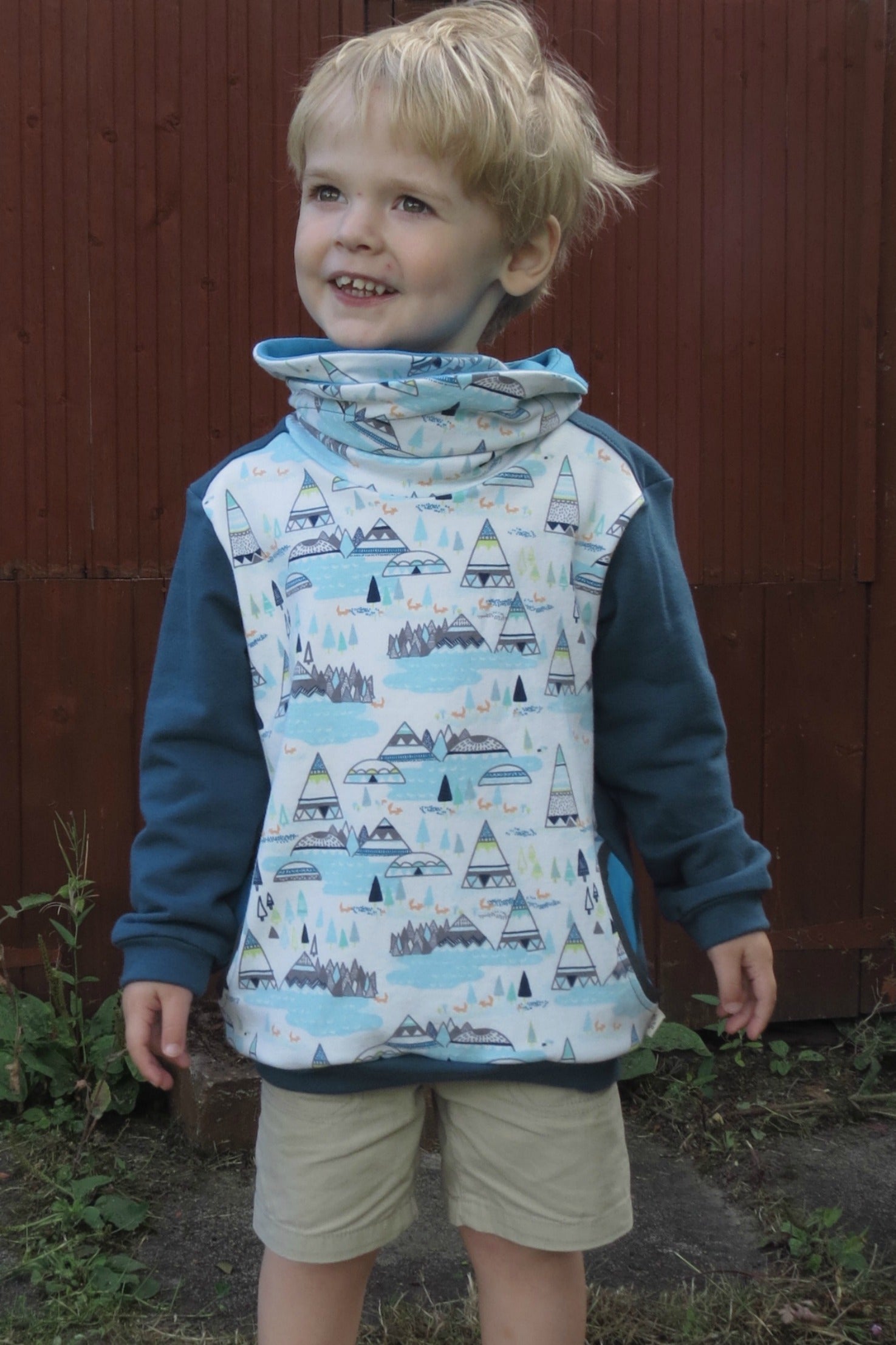 PDF Pattern - Cottesloe Cowl - Child | Waves & Wild