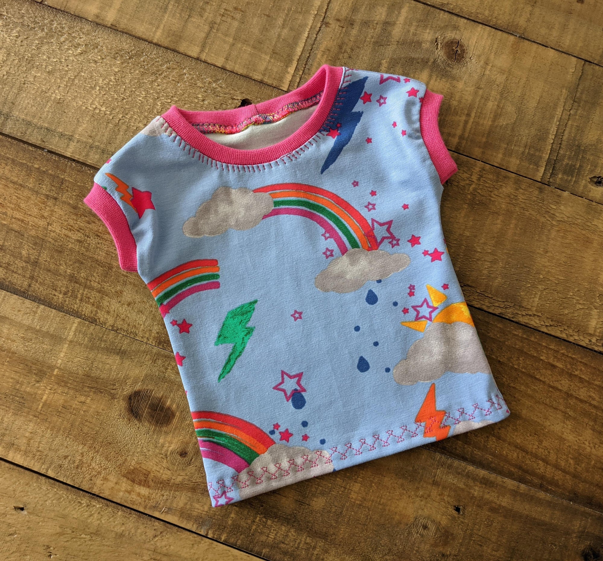 PDF Pattern - Emi T-Shirt and Dress | Waves & Wild