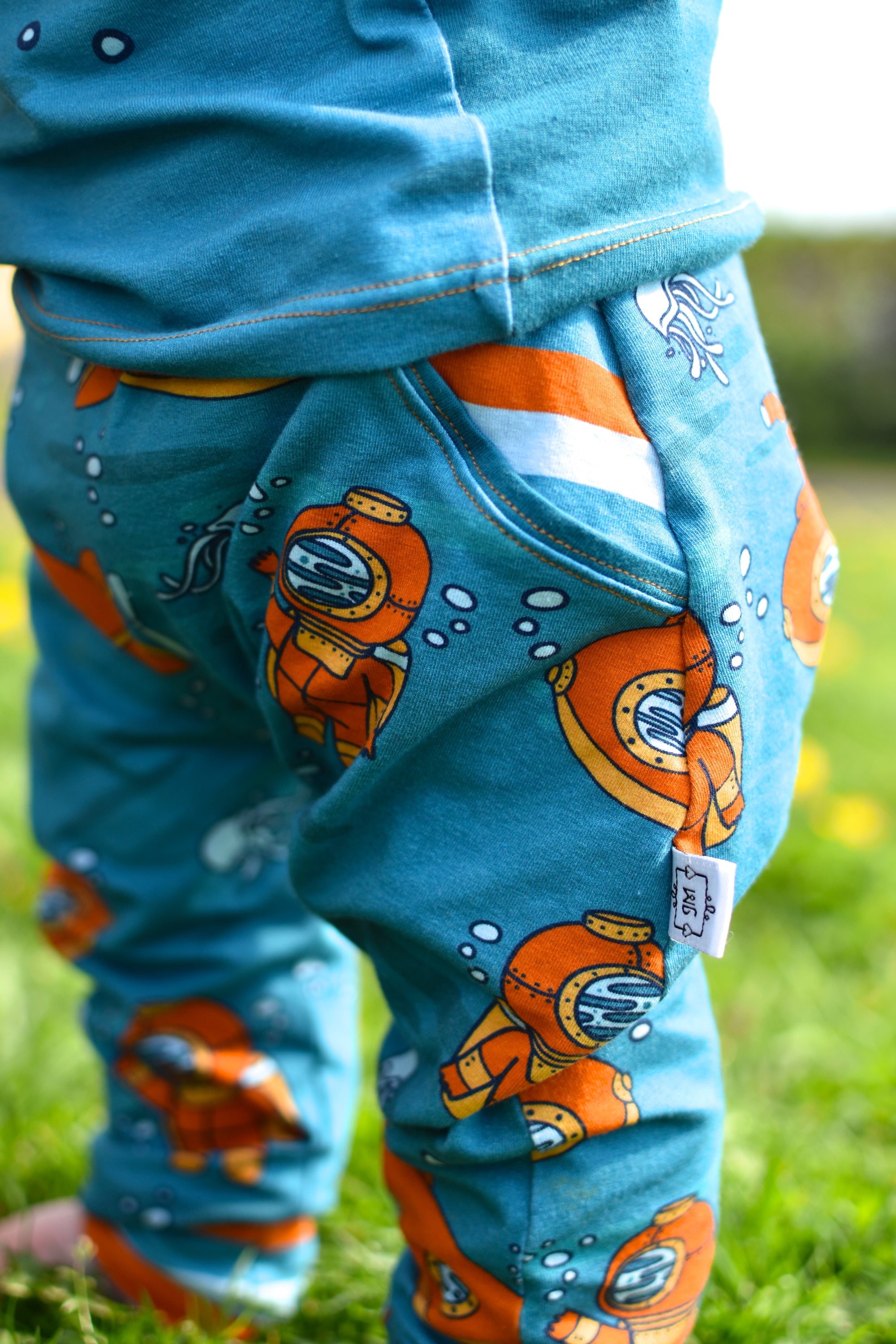 PDF Pattern - Harem Pants | Waves & Wild