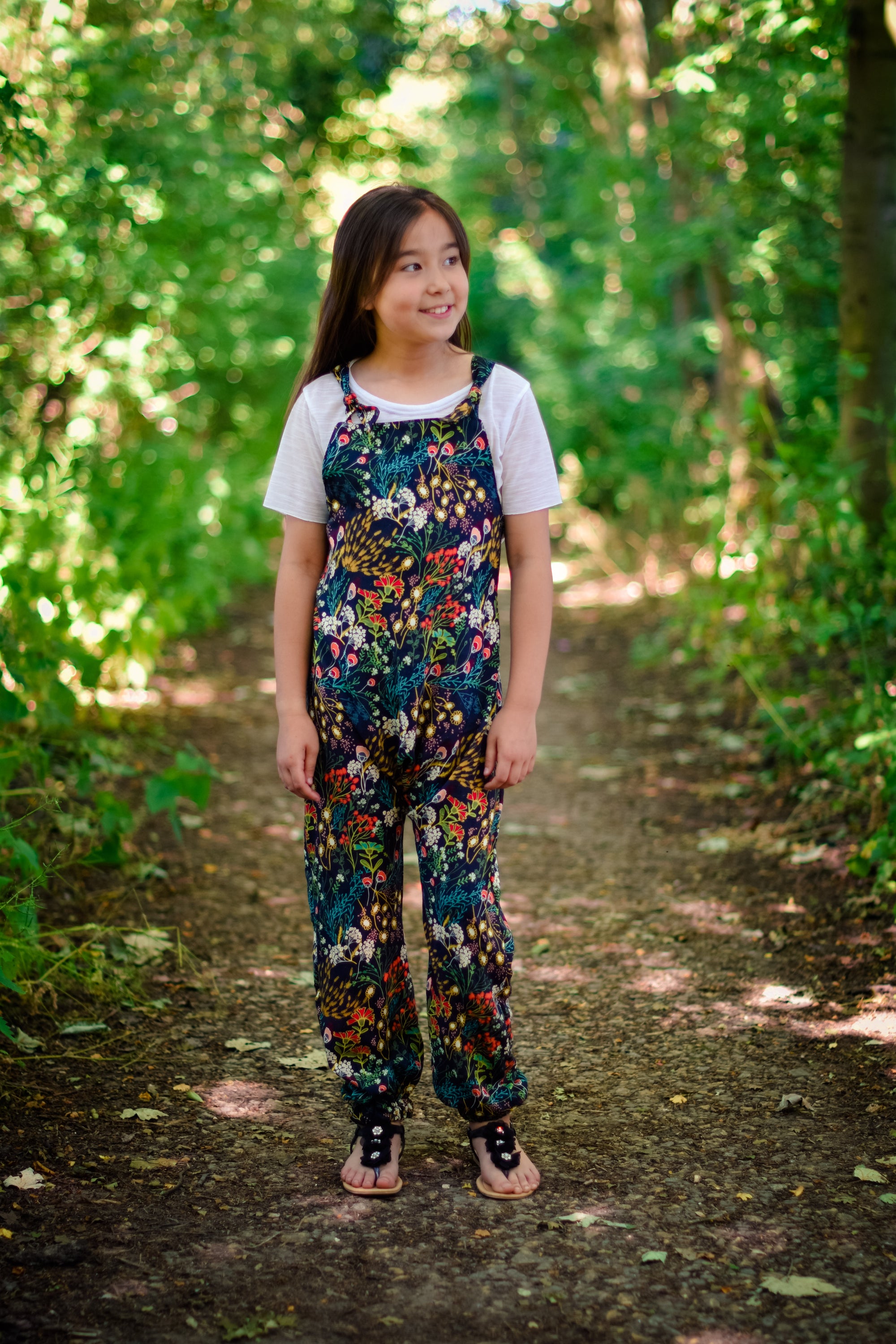 PDF Pattern - Wild and Free Dungarees - Child | Waves & Wild