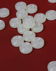 Classic Shirt Buttons - 12mm - Off-White