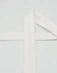 Bias Binding - Stretch Cotton Jersey - White