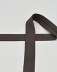 Bias Binding - Stretch Cotton Jersey - Dark Brown