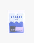 6 Woven Labels - 'You can't buy this' Metallic