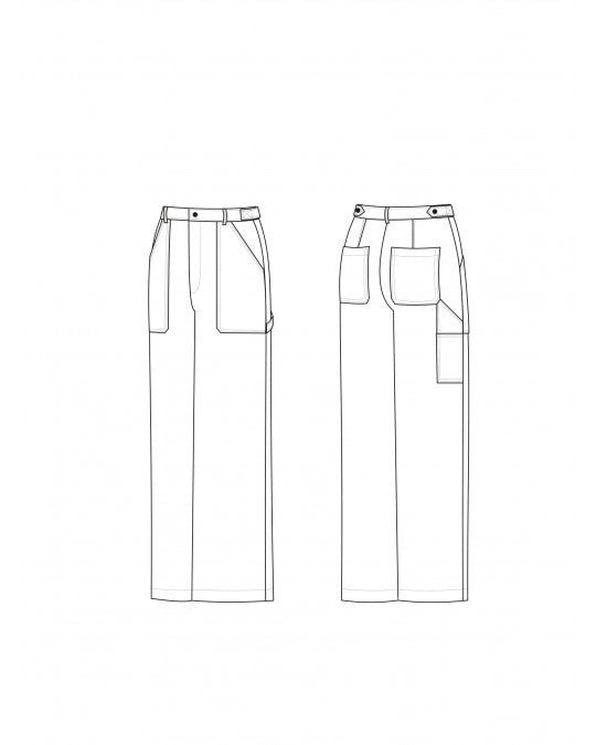 PDF Pattern - Albors trousers | Pauline Alice