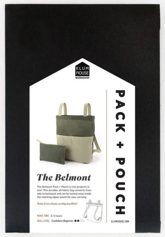 PDF Pattern - Belmont Pack + Pouch | Klum House