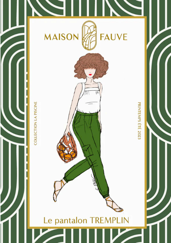 Tremplin Trouser - Sewing Pattern | Maison Fauve
