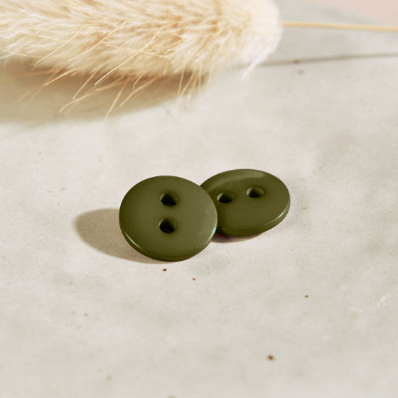 Atelier Brunette - Classic Shine Buttons - Ivy Green