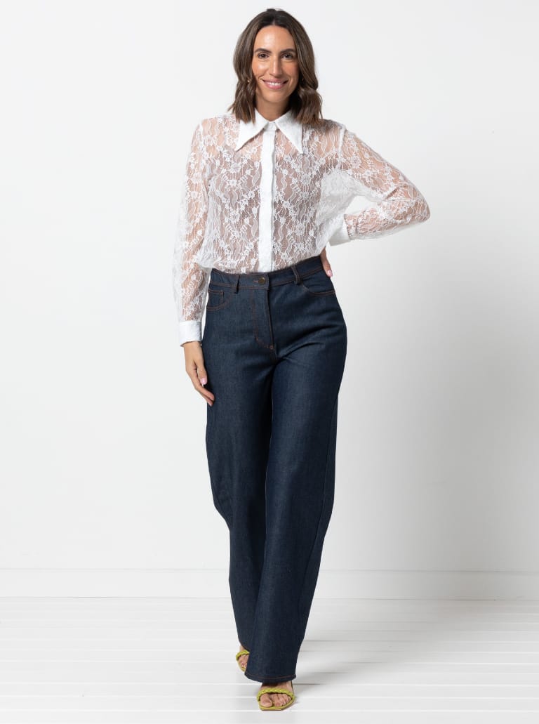 Clayton Woven Shirt - Sewing Pattern | Style Arc