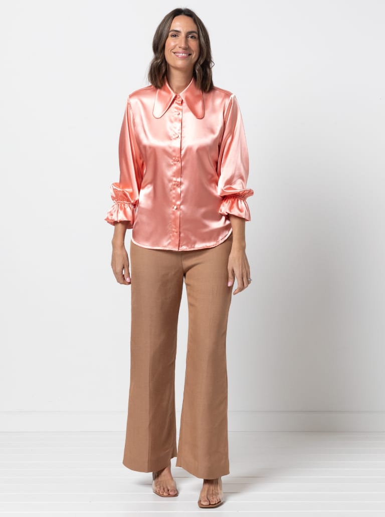 Clayton Woven Shirt - Sewing Pattern | Style Arc