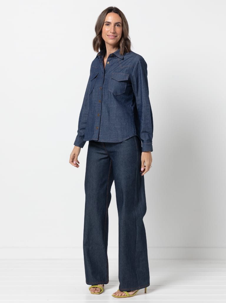Clayton Woven Shirt - Sewing Pattern | Style Arc