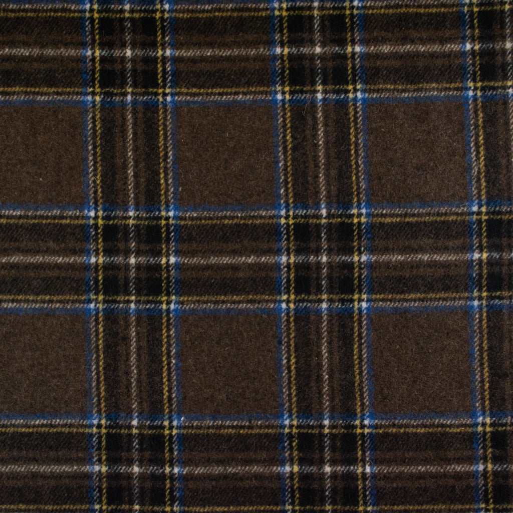 Melton - Wool Blend Coating - Chocolate Brown