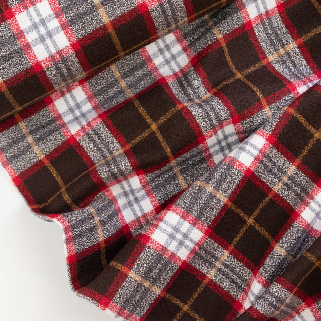Mammoth Cotton Flannel - Redwood