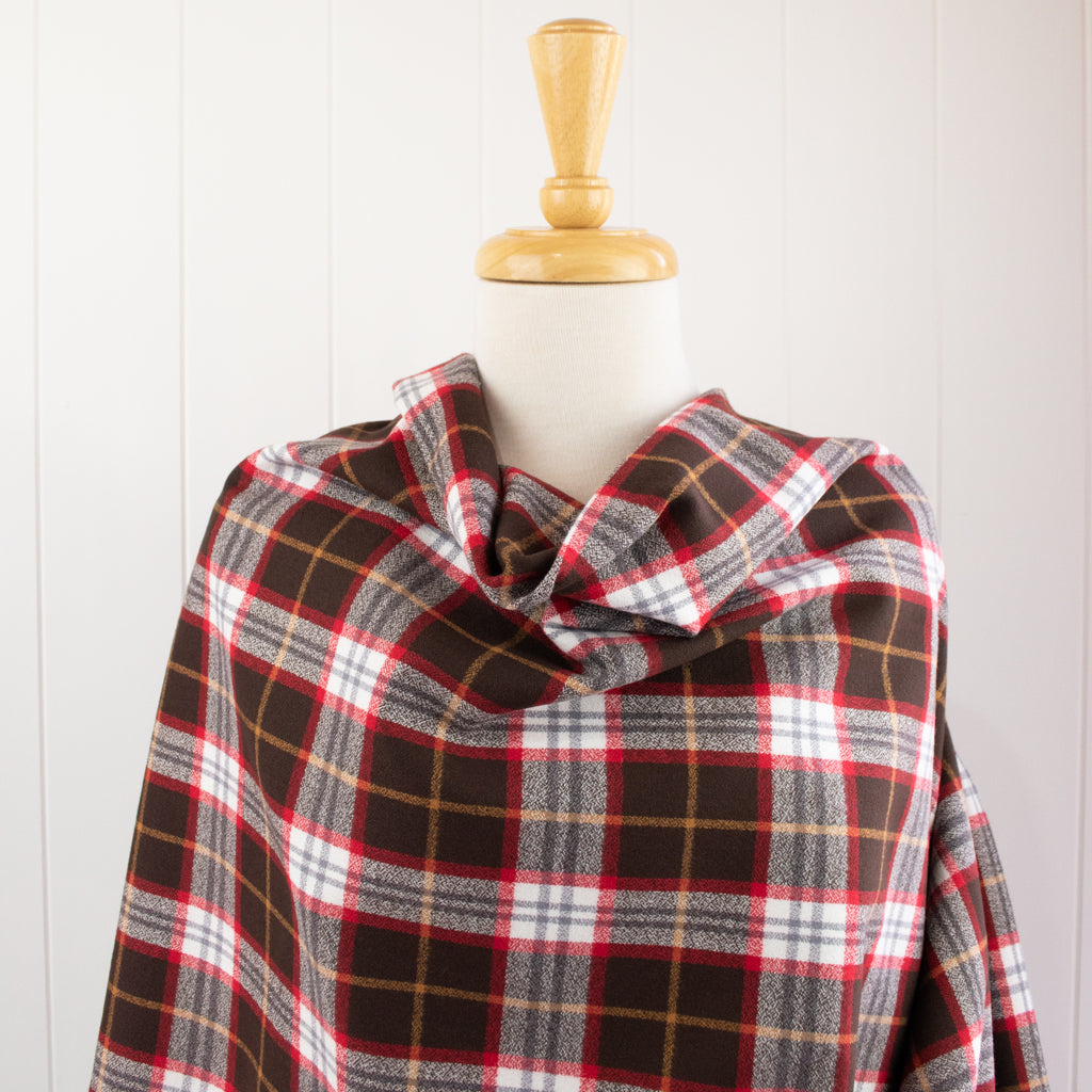 Mammoth Cotton Flannel - Redwood