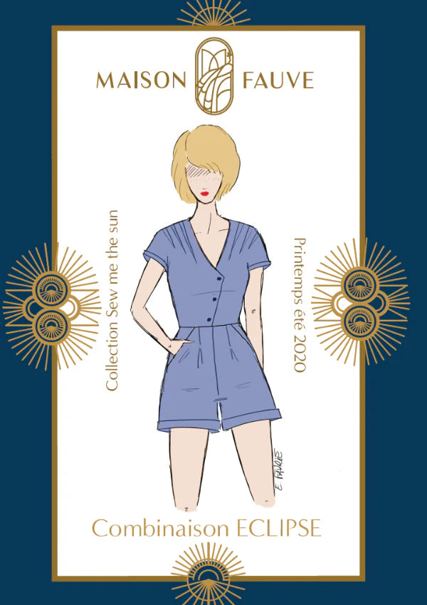 Eclipse Playsuit and Dress - Sewing Pattern | Maison Fauve