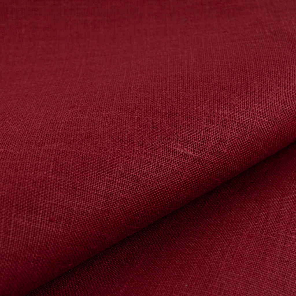 Smooth Crisp Linen - Cherry