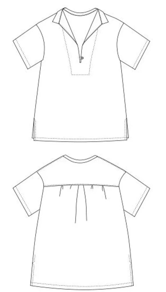PDF Pattern - Heidi Pullover Top | Anna Allen Clothing