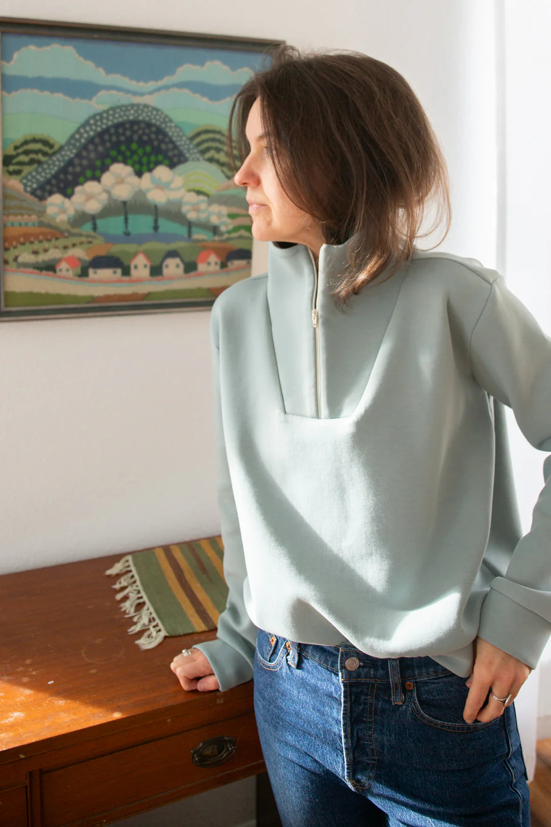 PDF Pattern - Hive Pullover | Allie Olson