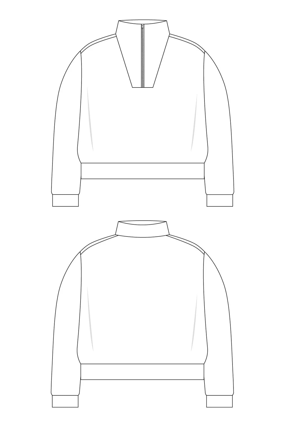PDF Pattern - Hive Pullover | Allie Olson