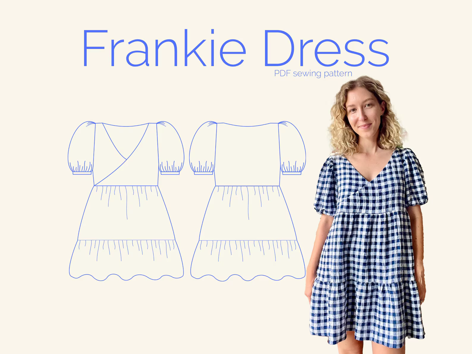 PDF Pattern - Frankie Dress | Elle Stitch