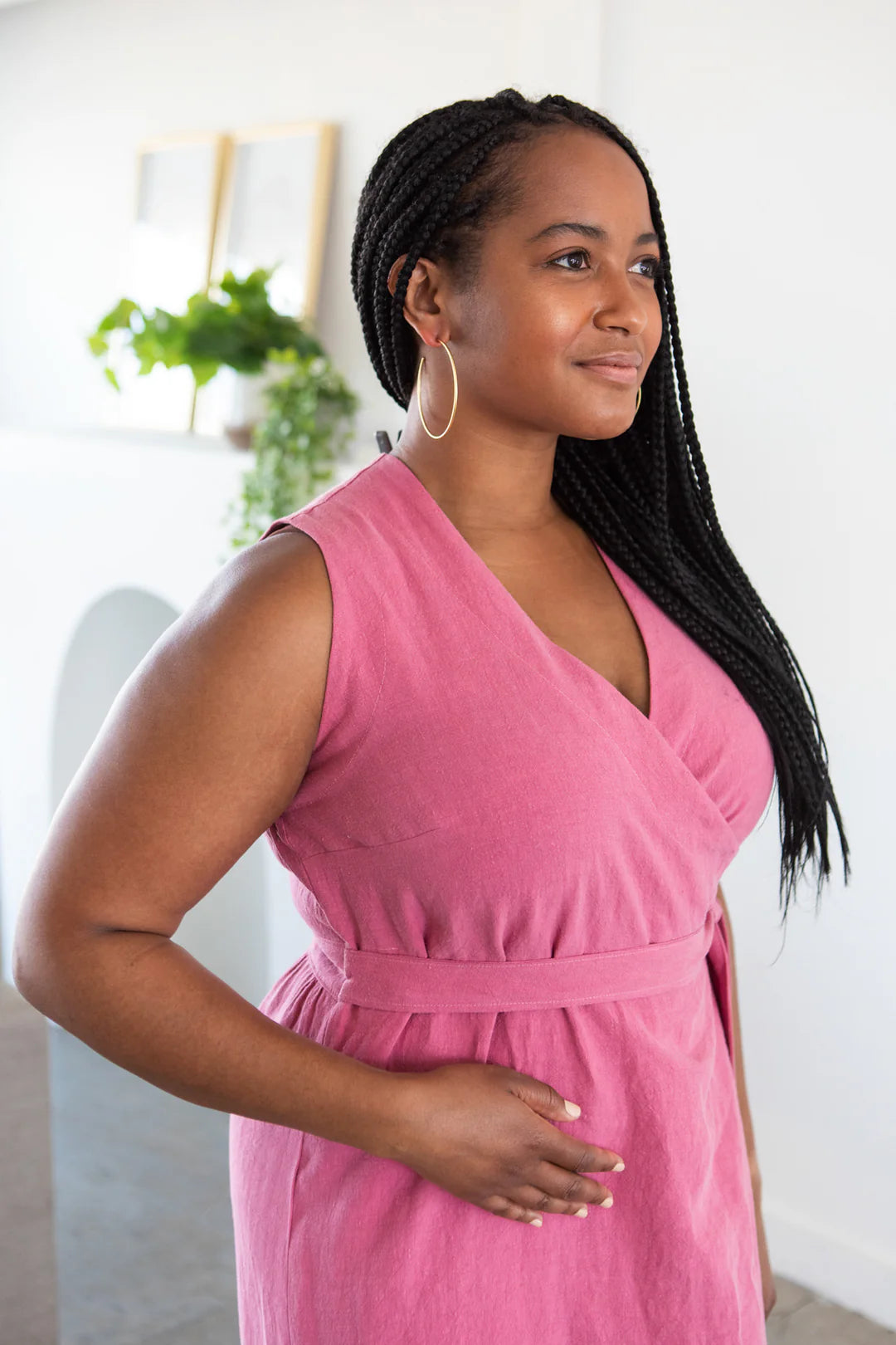 PDF Pattern - Highlands Wrap Dress | Allie Olson