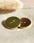 Atelier Brunette - Joy Buttons - Ivy Green - 12mm