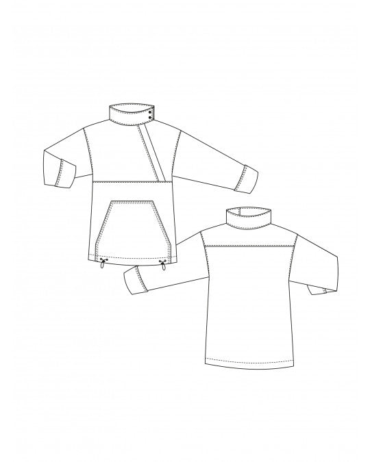 PDF Pattern - Maritims pullover | Pauline Alice