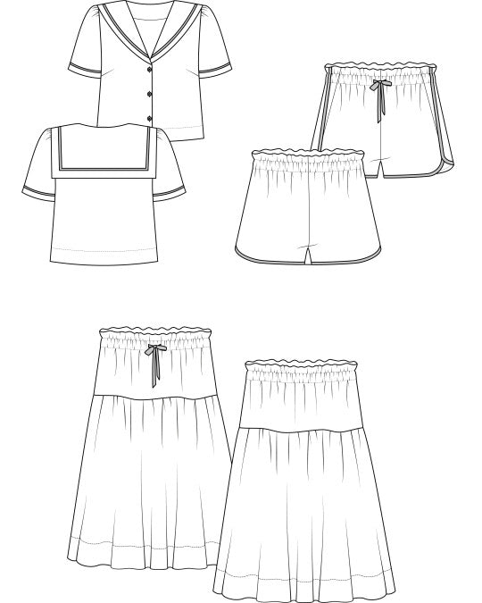 PDF Pattern - Nautic Set | Pauline Alice