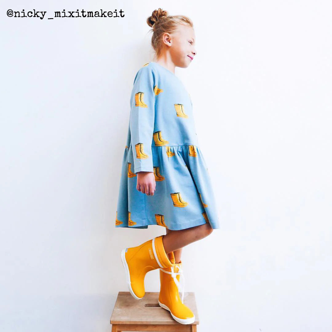 Helsinki dress - Kids - Sewing Pattern | Ikatee