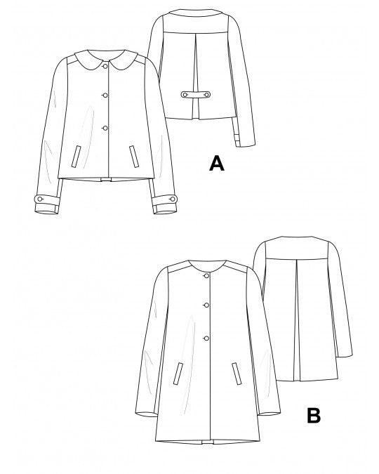 PDF Pattern - Ninot Jacket | Pauline Alice