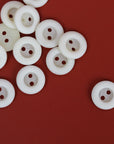 Classic 2 Hole Buttons - 13mm - Off-white