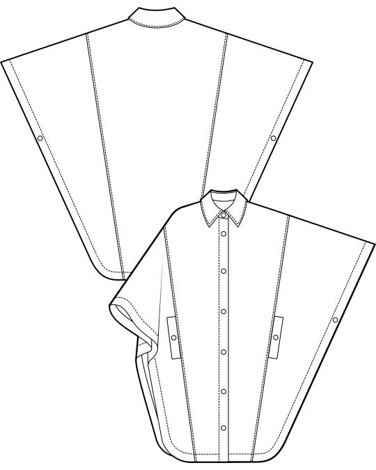 PDF Pattern - Oratge Cape | Pauline Alice